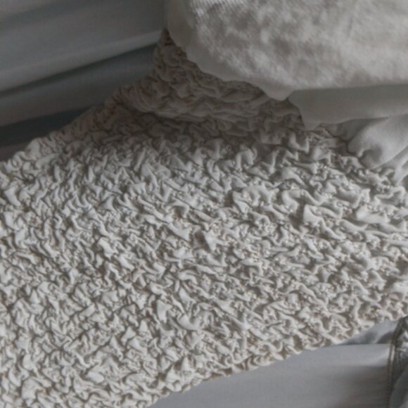 Flobert Vintage Long Sheer Pale Lime Green 50s/60s (?) Sleep Robe - Picture 6 of 12